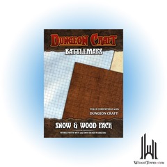 DUNGEON CRAFT BATTLE MAP: WOOD AND SNOW